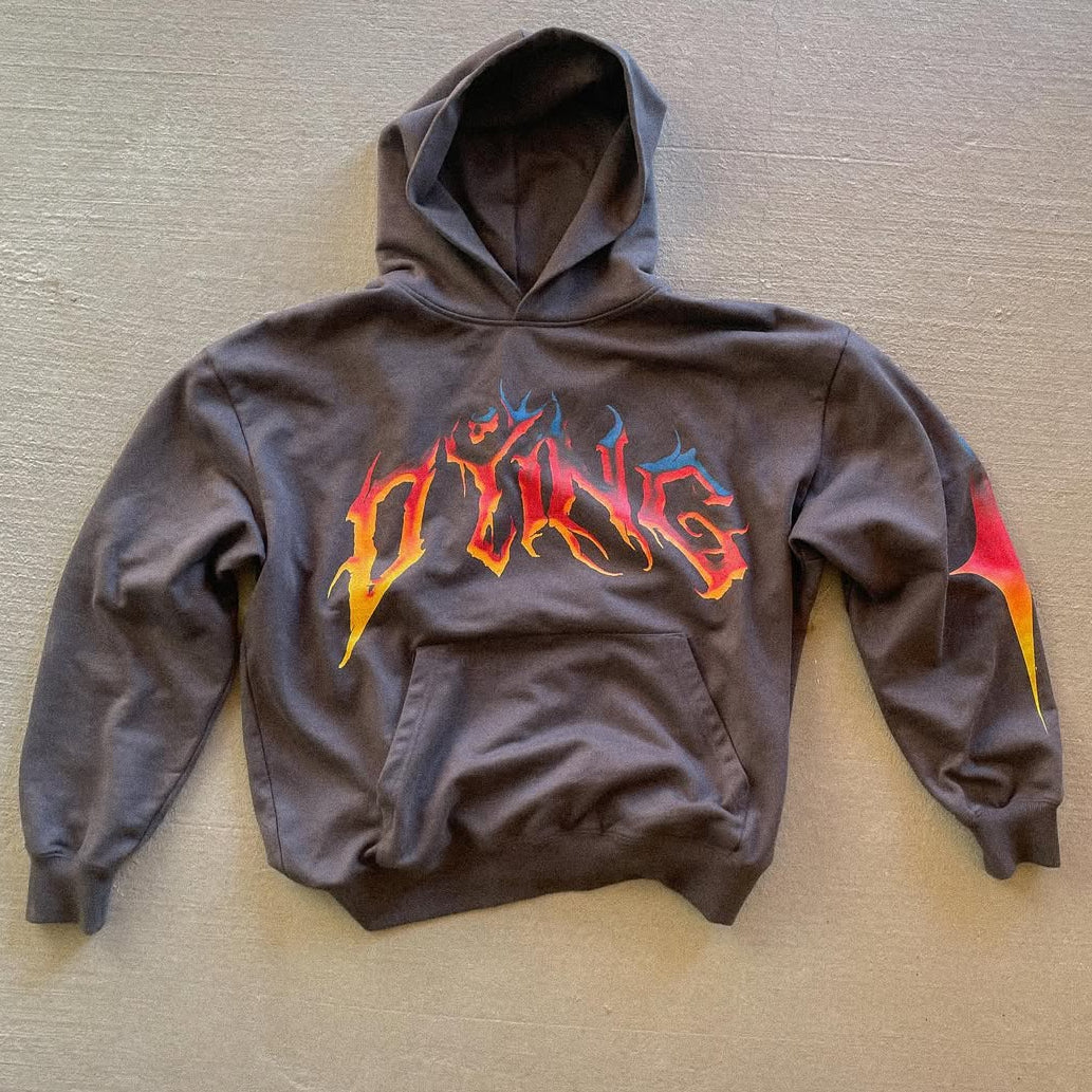 Dying Logo Hoodie