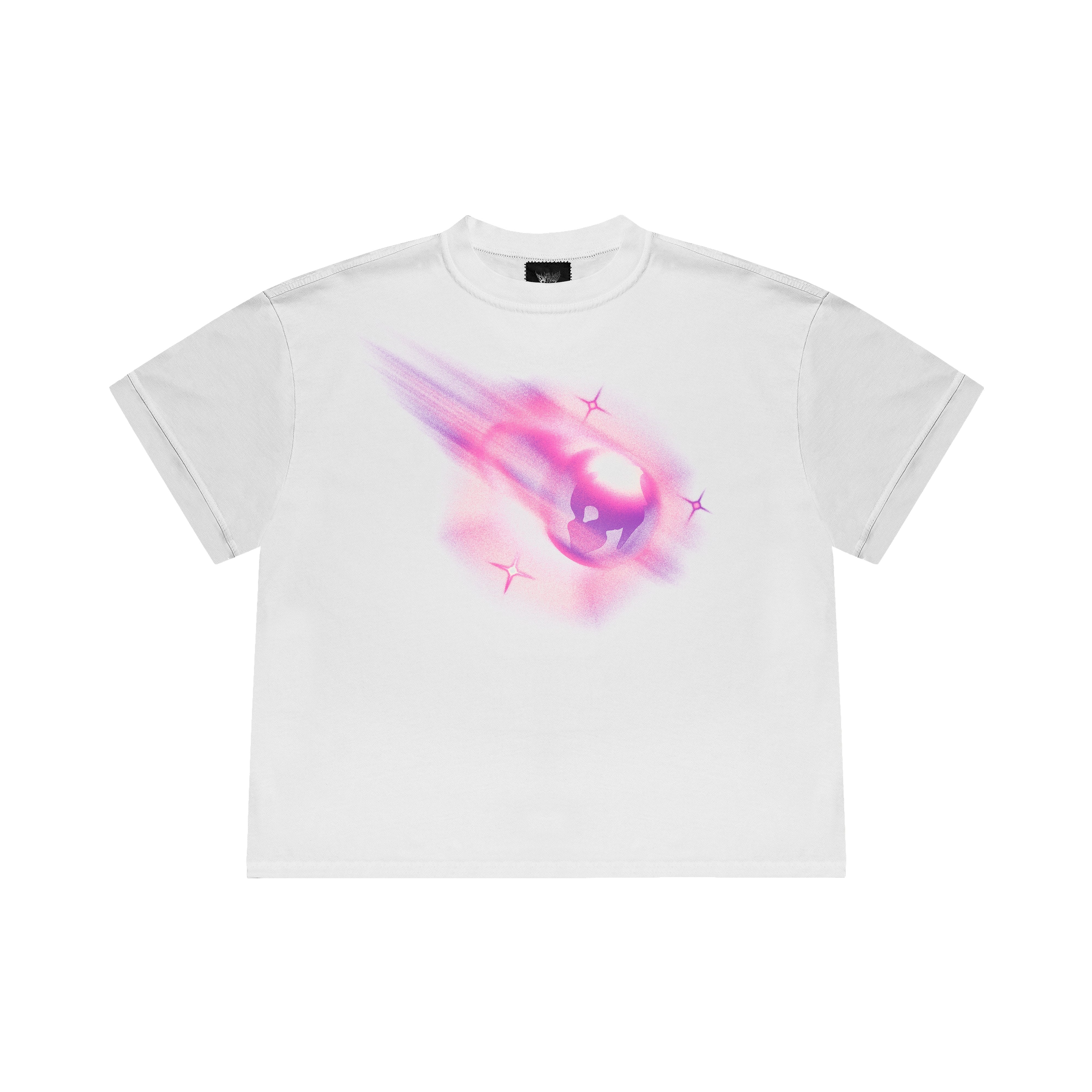 Dying Comet - cropped heavyweight Tee - Dying East